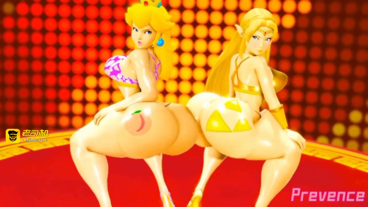 伴随节奏快速抖动扭臀舞 HMV