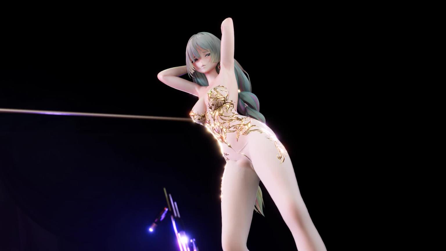 Blender86【弗洛洛-淫荡女王之舞】