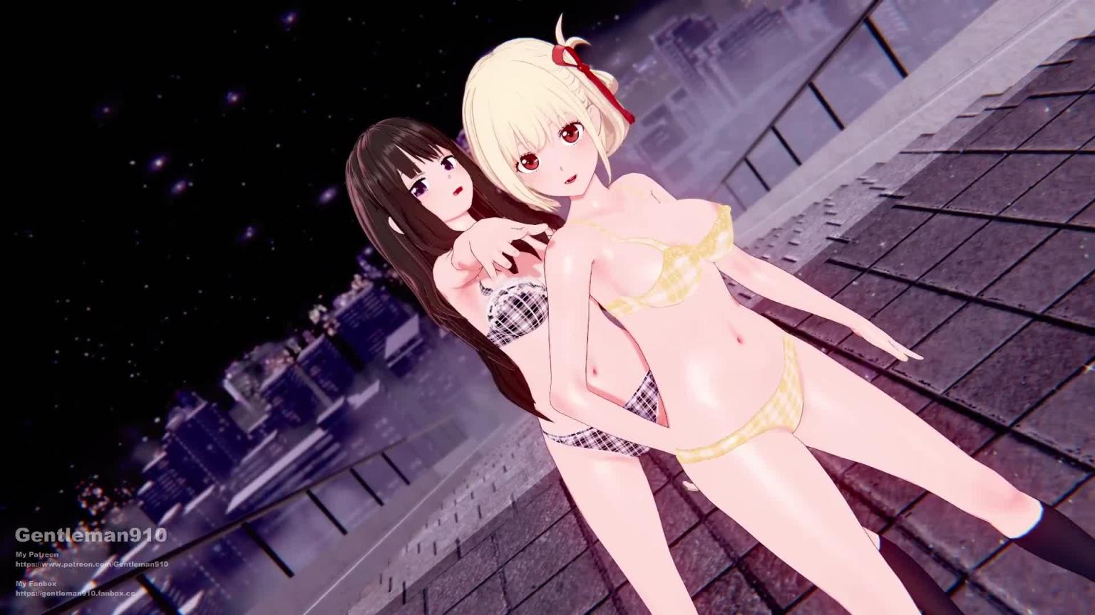[KKS/MMD] [Trouble Maker] 锦木千束和井上泷奈双人舞