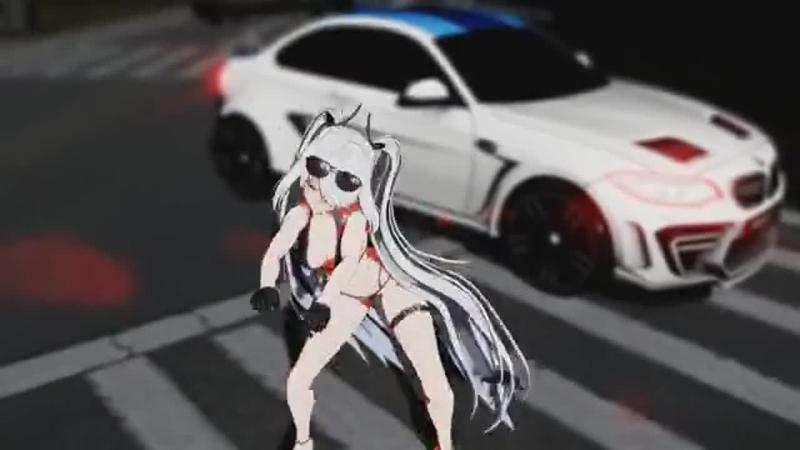 蔚蓝档案- MMD伊织户外裸舞