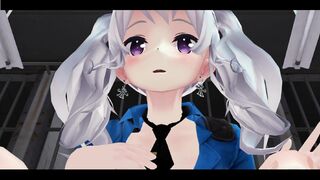 [MMD] 硬屌用力贯入鹿岛阴道快速猛烈抽
