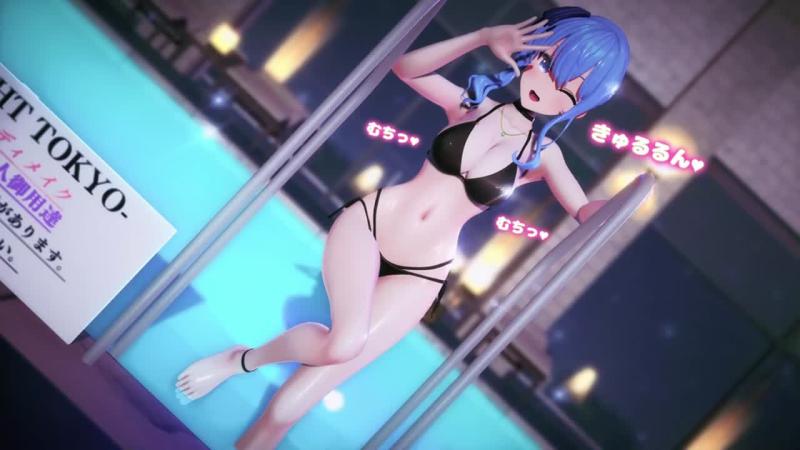 碧蓝航线 白丝萝莉 星街彗星MMD