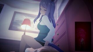 目白麦昆骑公鸡吞没粗鸡巴