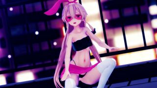 岛风湿身兔女郎性感热舞 [MMD]