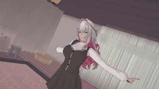 淫乱大胸美女 随着黑屌猛干疯狂弹颤