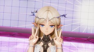 【MMDWuWa】热舞时胸部剧烈抖动