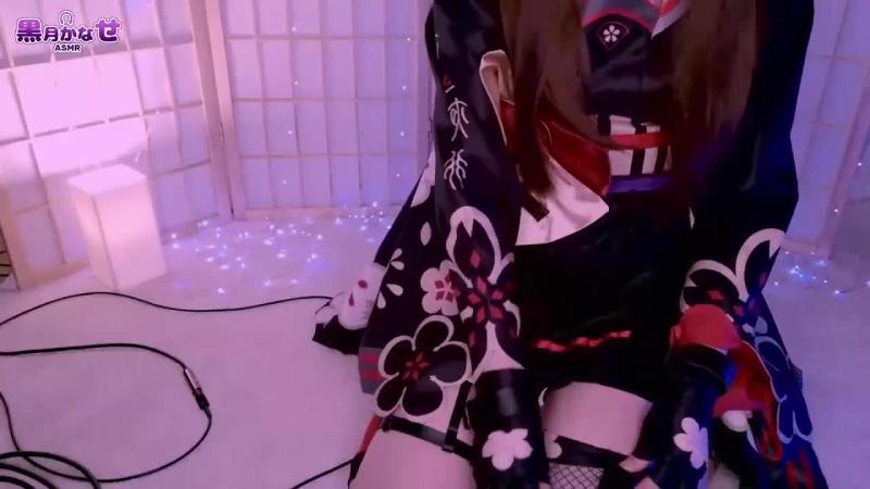 黒月かなせ2024_05_02【コスリフASMR】《蓝色学院》/狐○和佳莫_新摄像头上线，画质比以往更佳！舌尖的触感直抵耳膜，榨取牛奶