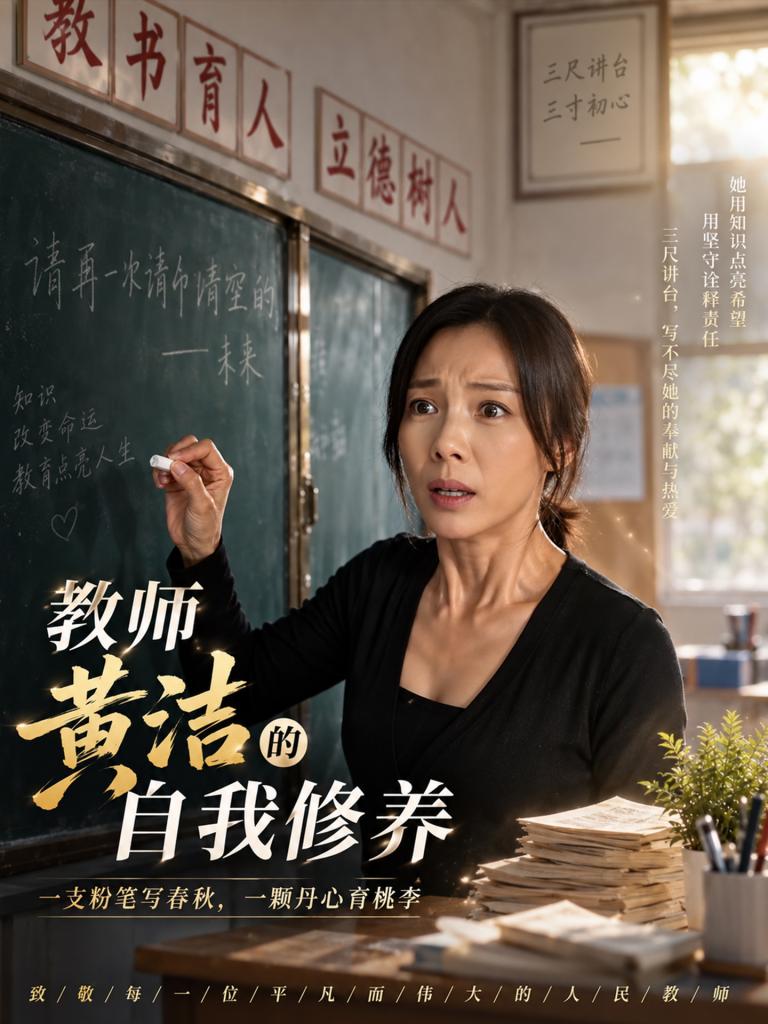 教师黄洁的自我修养  HDDJ-DJ0242