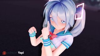 初音未来身体先于意识开始剧烈摇摆