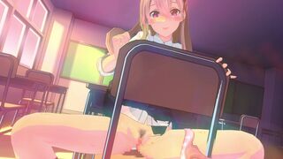 铃谷手指深深插进小穴里面用力抠挖