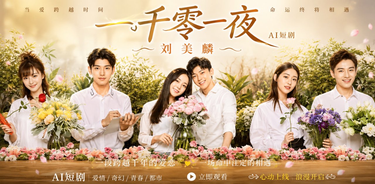 AI魔改一千零一夜_梦境童话名场面高能反差大秀_职场红颜动人风韵沦陷