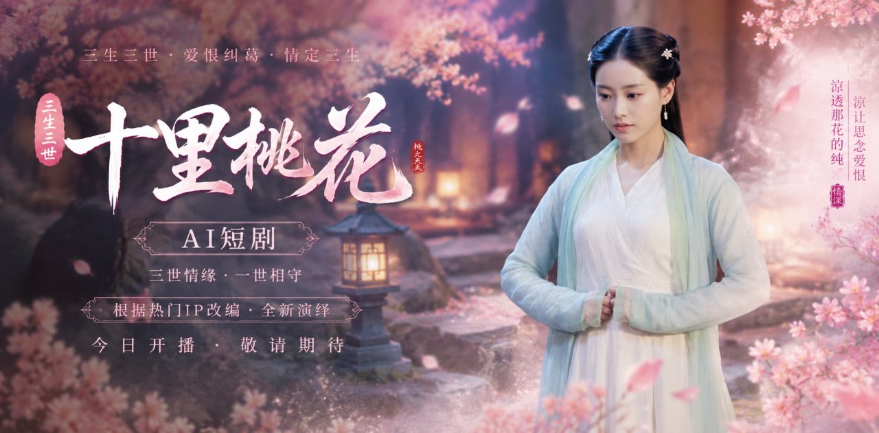 AI魔改 三生三世十里桃花_仙境奇缘名场面高能反差大秀_绝美仙子动人风韵让人一眼沦陷