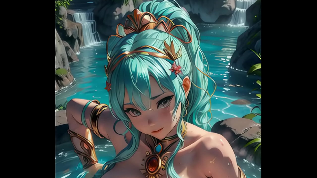 性感女神温泉 [AI生成]