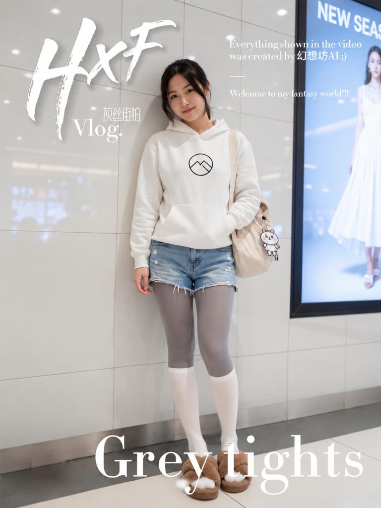 极品街拍·灰丝女孩  HDDJ-DJ0171