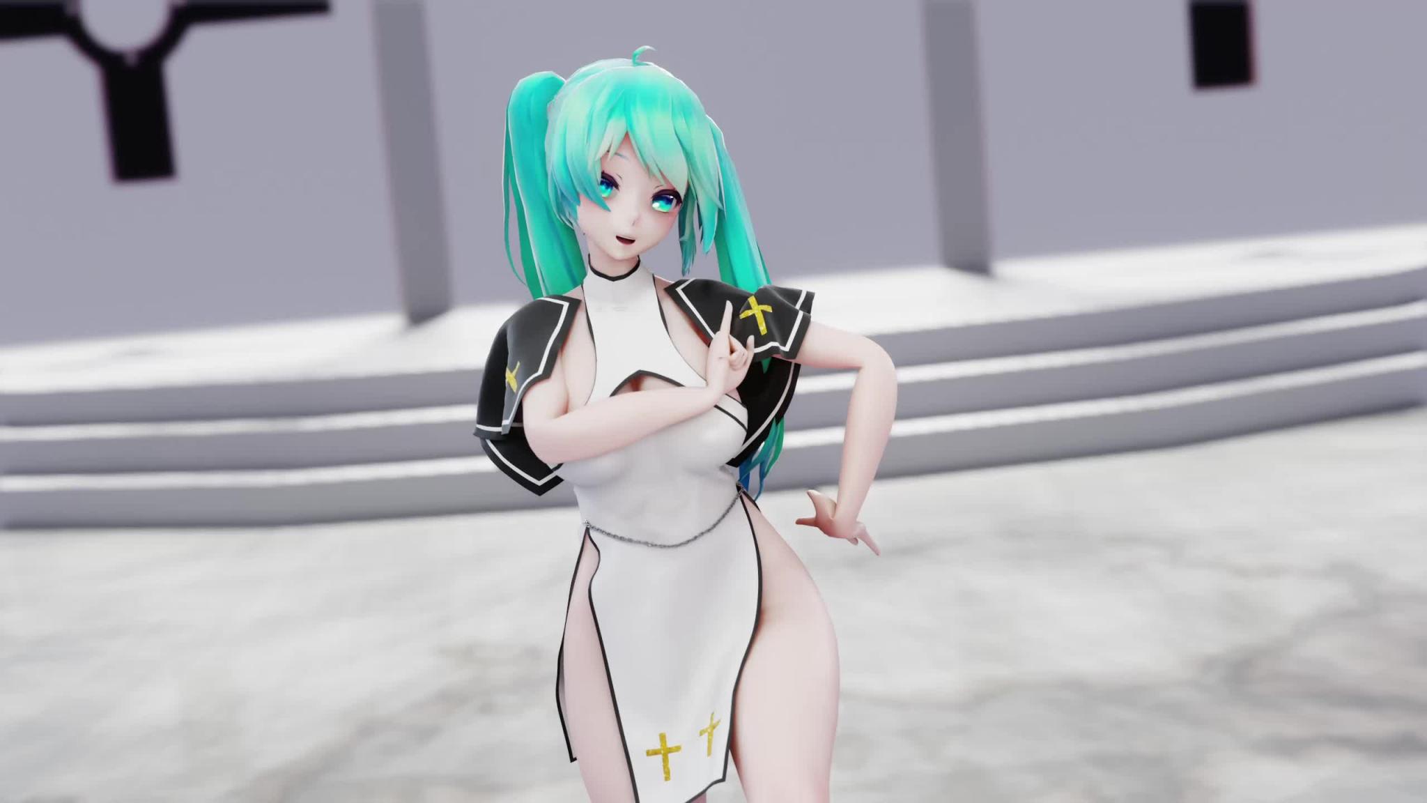 Thumbs Up -双马尾淫纹Miku的骚舞【假阳具】