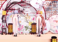 【MMD/南北组/虫子】洛天依乐正绫v22无虫版MMD