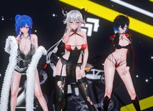 【MMD】Agir＆St.Louis＆Hutten~Good Night Kiss