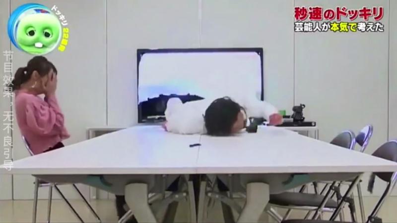 日本整蛊综艺奇葩节目，要是电视机里的人跳出画面怎么办