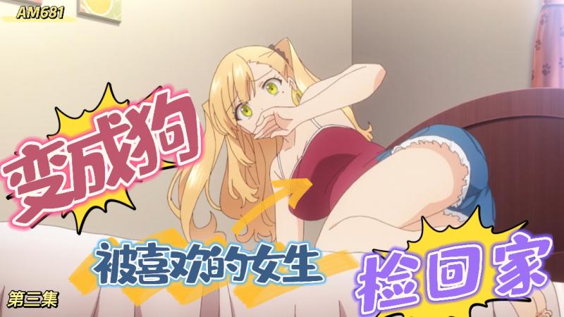 AM681-无意间变成狗，被喜欢的女生捡回家-第三集