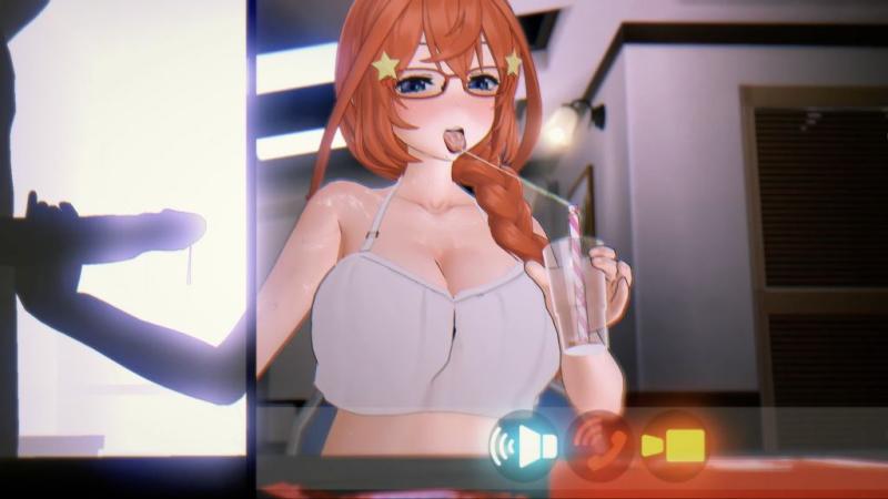 [Peh-koi] 【短め动画】五等分的新娘之中野五月的悠闲打手枪