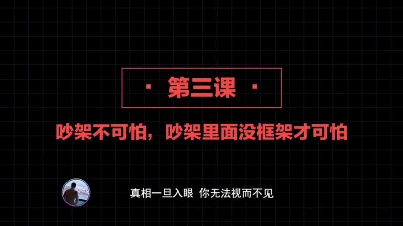 2020高阶框架打造1.0+2.0 第03课：Alpha男人如何应对男女两性框架碰撞