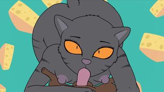 猫咪袭击（芳香鬣狗）完整动画