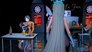 角楯花凛与一之濑明日奈性爱（穿衣）BGM  [无脸男]