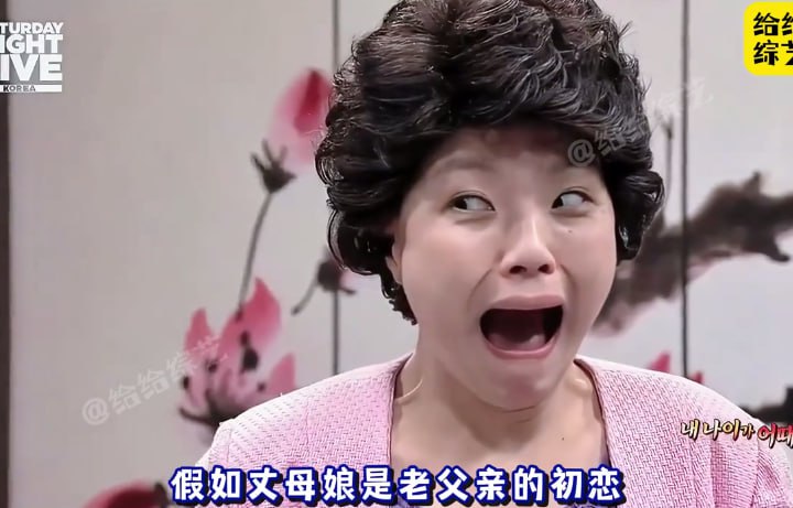 韩国搞笑综艺 陪儿子见女友家长，竟发现对方是自己初恋