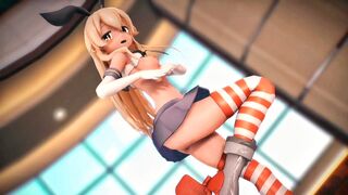岛风Yeah节奏大腿根轻颤 [MMD]