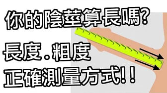 【性学小教室68】你的阴茎算大吗？男生自己量长度都会灌水！？长度粗度怎么量！？｜阴茎测量正确方式！