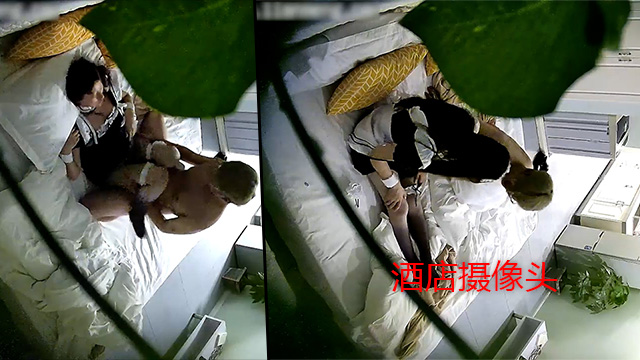 1-端庄漂亮的学生妹，换上灰丝袜女仆装 黄毛男友兽性大发