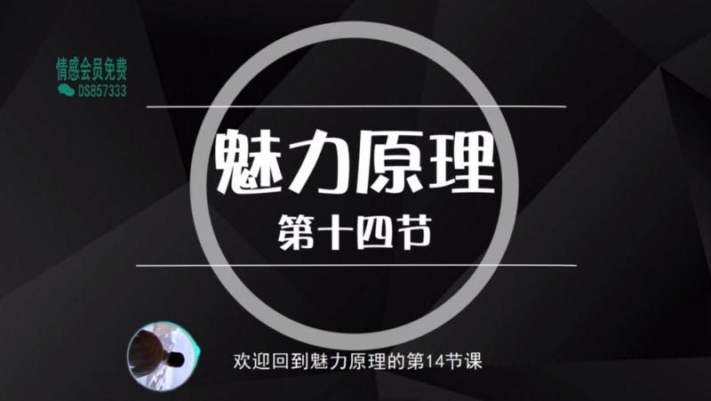 2020魅力原理   14魅力原理第十四集