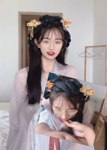 绝美汉服步摇女神