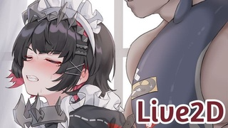 [neNeG] 艾莲·乔的站立式后入性爱