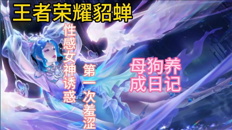 3D动漫王者荣耀貂蝉幻阙宫被好好疼爱