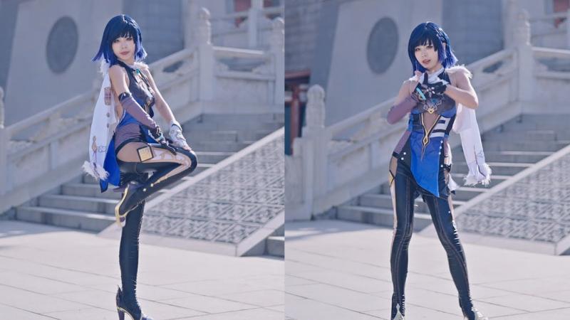 【(G)I-DLE Nxde🎵丨Dance丨ダンス】 #cosplay #甘雨 #刻晴#OL #jk #女僕 #旗袍 【Nanka南】