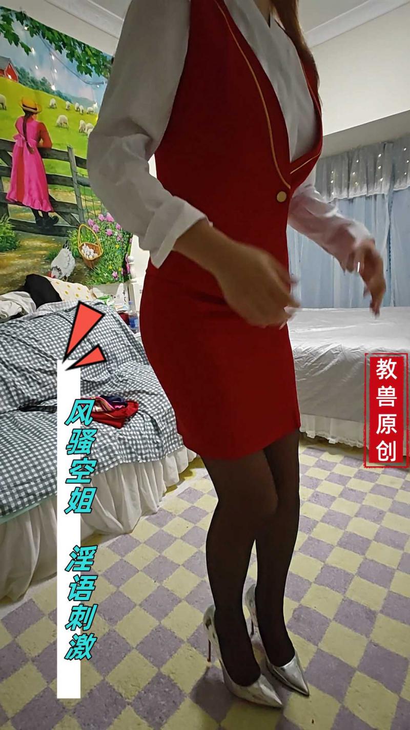 风骚空姐，淫语刺激