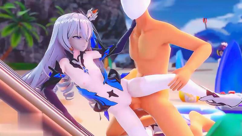 3D【原神】AKT - 电动玩具与机车的快感 骇兔布洛妮