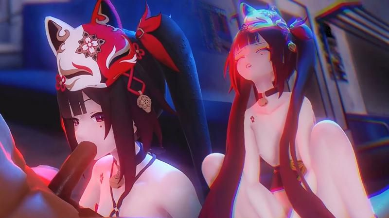 3D【崩坏】AKT  S1 4月 崩坏 地铁中的迷人花火  [国语中字]