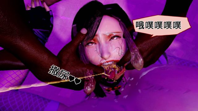 【NTR】潜入任务ティファpart11乱交编 喉便器4P [中文字幕]